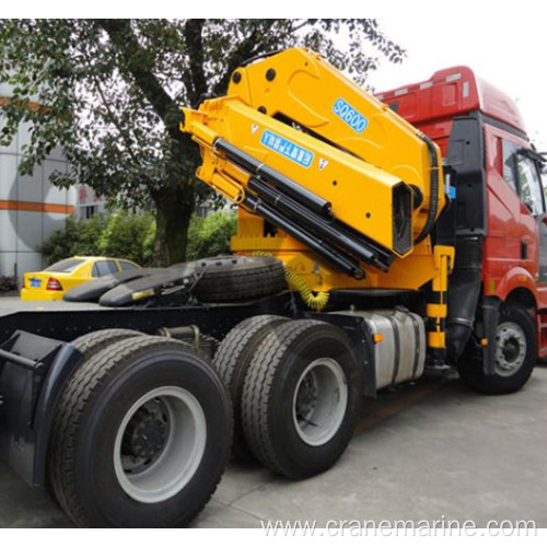 OUCO 25T Foldable Boom Truck Mounted Cranes With Remote Control